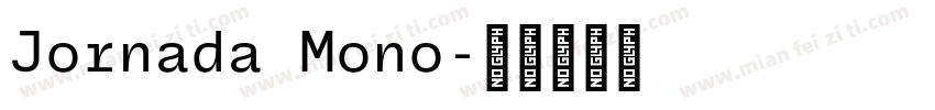 Jornada Mono字体转换